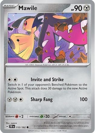 Mawile 112/162 - Reverse Holofoil Temporal Forces