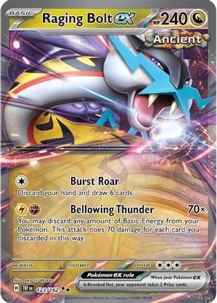 Raging Bolt ex 123/162  - Holofoil SV05 Temporal Forces