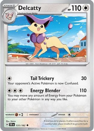 Delcatty 131/162 - Reverse Holofoil Temporal Forces