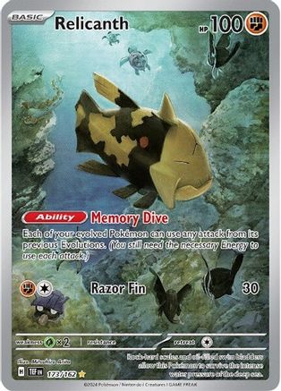 Relicanth 173/162 - Holofoil Temporal Forces