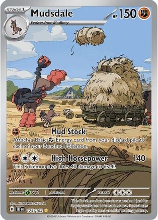 Mudsdale 175/162  - Holofoil SV05 Temporal Forces
