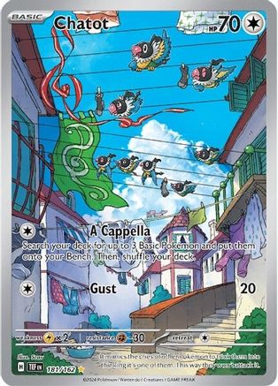 Chatot 181/162 - Holofoil Temporal Forces