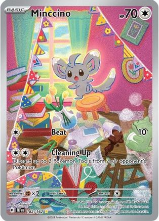 Minccino 182/162  - Holofoil SV05 Temporal Forces