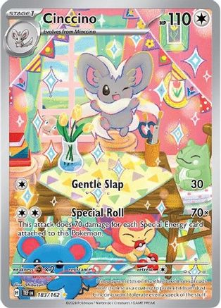 Cinccino 183/162 - Holofoil Temporal Forces