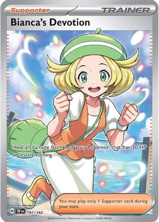 Bianca's Devotion 197/162 - Holofoil Temporal Forces