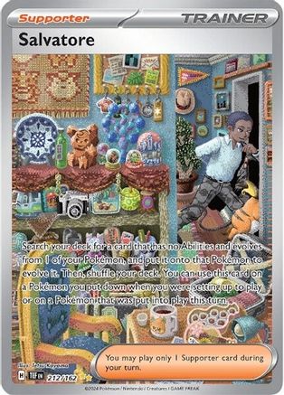 Salvatore 212/162  - Holofoil SV05 Temporal Forces