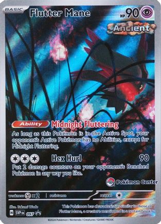 Flutter Mane (Pokemon Center) 097  - Holofoil SV Scarlet & Violet Promo Cards