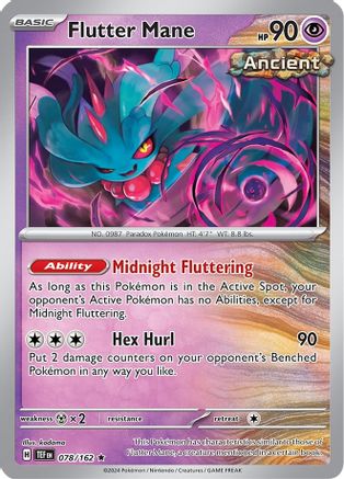 Flutter Mane 078/162  Deck Exclusives