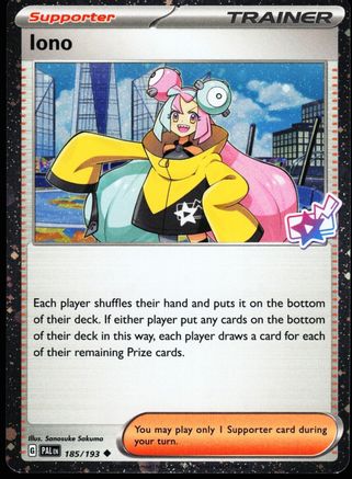 Iono (Cosmo Foil) 185/193  - Holofoil Miscellaneous Cards & Products