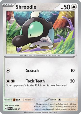 Shroodle 099  - Holofoil SV Scarlet & Violet Promo Cards