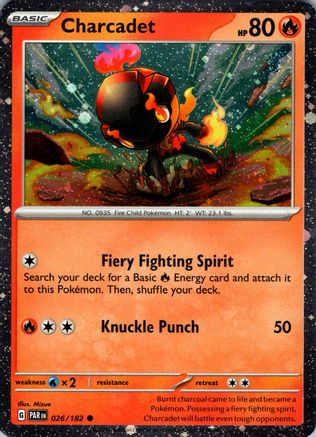 Charcadet (Cosmos Foil) 026/182  - Holofoil Miscellaneous Cards & Products