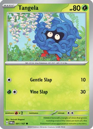 Tangela 001/167 Twilight Masquerade