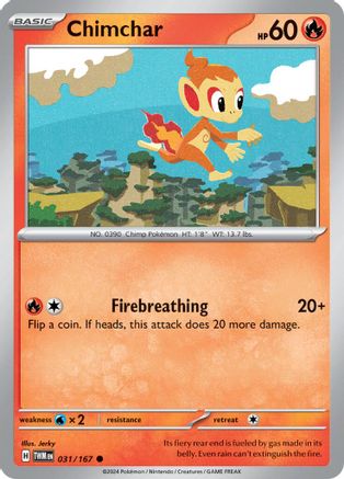 Chimchar 031/167 Twilight Masquerade