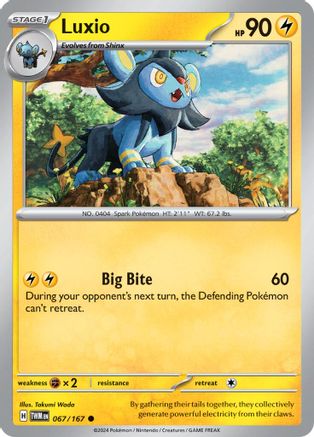 Luxio 067/167 Twilight Masquerade