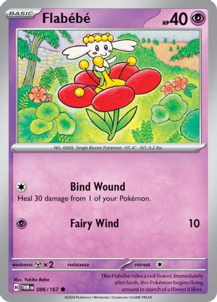 Flabebe 086/167 - Reverse Holofoil Twilight Masquerade
