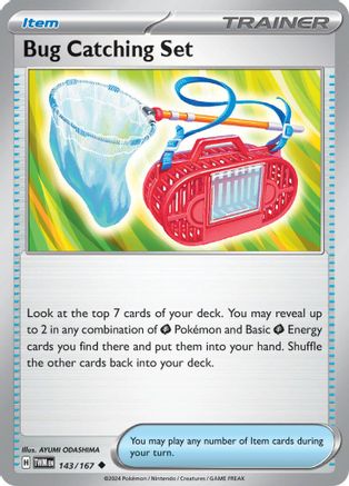 Bug Catching Set 143/167 - Reverse Holofoil Twilight Masquerade