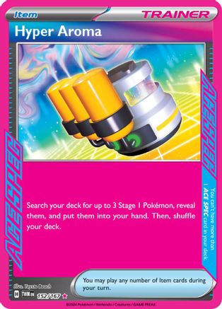 Hyper Aroma 152/167 - Holofoil Twilight Masquerade