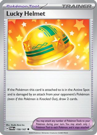 Lucky Helmet 158/167 - Reverse Holofoil Twilight Masquerade