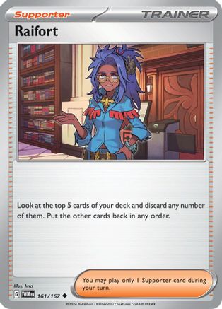 Raifort 161/167 - Reverse Holofoil Twilight Masquerade