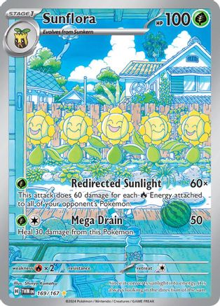 Sunflora 169/167 - Holofoil Twilight Masquerade