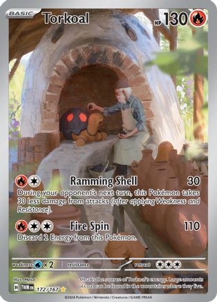 Torkoal 172/167 - Holofoil Twilight Masquerade