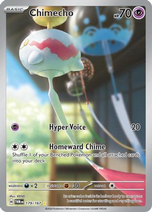 Chimecho 179/167 - Holofoil Twilight Masquerade