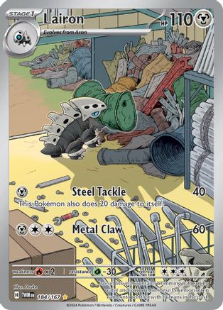 Lairon 184/167  - Holofoil SV06 Twilight Masquerade