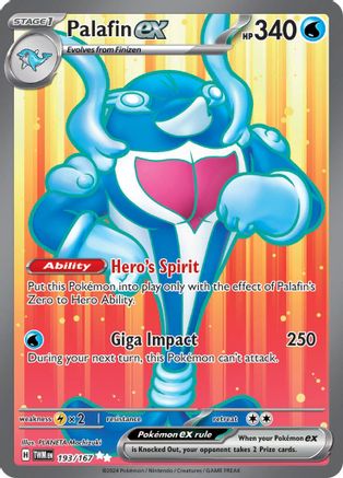 Palafin ex 193/167 - Holofoil Twilight Masquerade