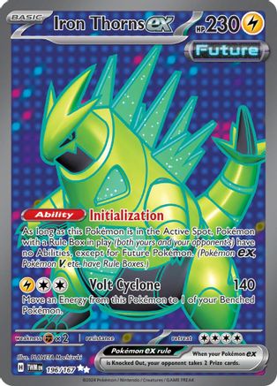 Iron Thorns ex 196/167 - Holofoil Twilight Masquerade