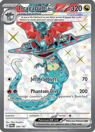 Dragapult ex 200/167 - Holofoil Twilight Masquerade