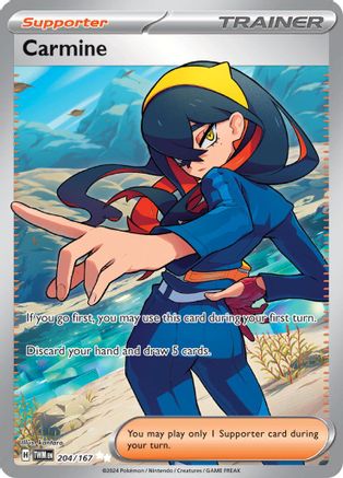 Carmine 204/167 - Holofoil Twilight Masquerade