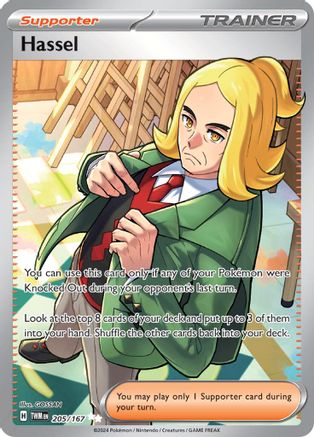 Hassel 205/167  - Holofoil SV06 Twilight Masquerade