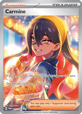 Carmine 217/167 - Holofoil Twilight Masquerade