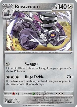 Revavroom 121  - Holofoil SV Scarlet & Violet Promo Cards