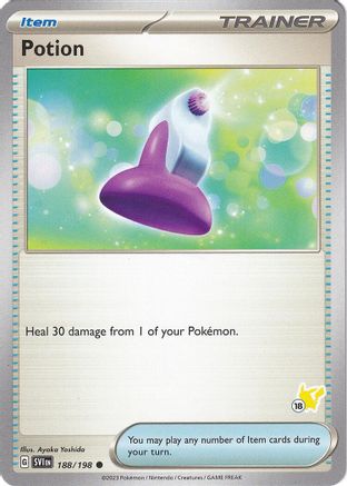 Potion - Pikachu 18 188  Battle Academy 2024