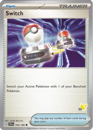 Switch - Pikachu 52 194  Battle Academy 2024