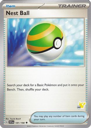 Nest Ball - Pikachu 44 181/198  Battle Academy 2024
