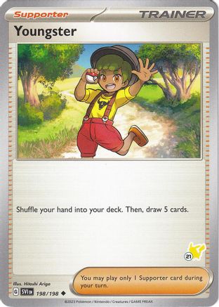Youngster - Pikachu 21  Battle Academy 2024