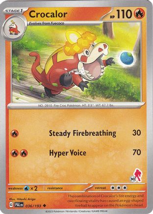 Crocalor - Armarouge 30 036  Battle Academy 2024