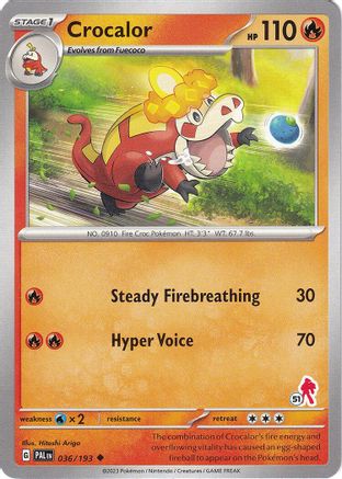 Crocalor - Armarouge 51 036  Battle Academy 2024