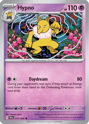 Hypno 017/064 - Reverse Holofoil Shrouded Fable