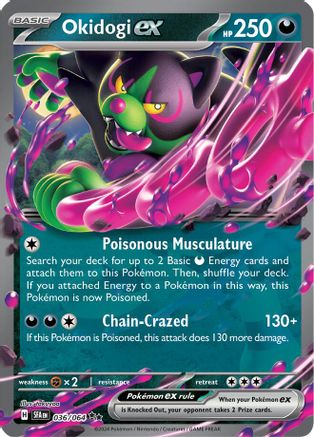 Okidogi ex 036/064 - Holofoil Shrouded Fable