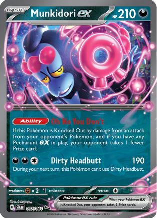 Munkidori ex 037/064 - Holofoil Shrouded Fable