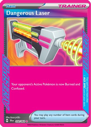 Dangerous Laser 058/064 - Holofoil Shrouded Fable