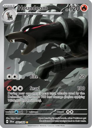 Houndoom 066/064 - Holofoil Shrouded Fable