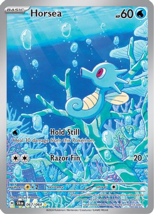 Horsea 067/064 - Holofoil Shrouded Fable