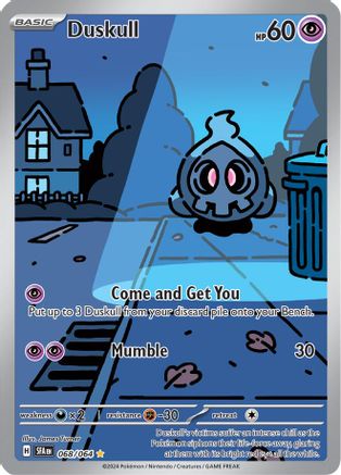 Duskull 068/064 - Holofoil Shrouded Fable