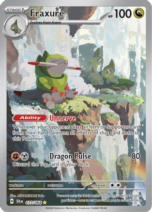 Fraxure 077/064 - Holofoil Shrouded Fable