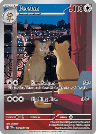 Persian 078/064 - Holofoil Shrouded Fable