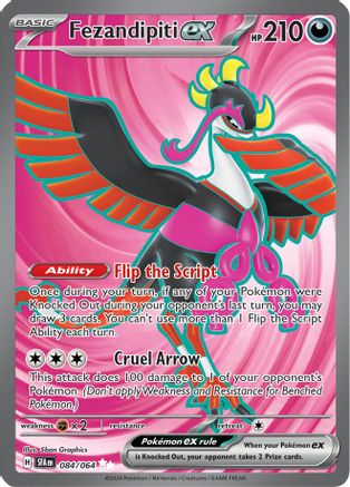 Fezandipiti ex 084/064 - Holofoil Shrouded Fable